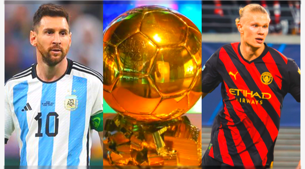 Messi, Haaland, Mbappe, balloon d or