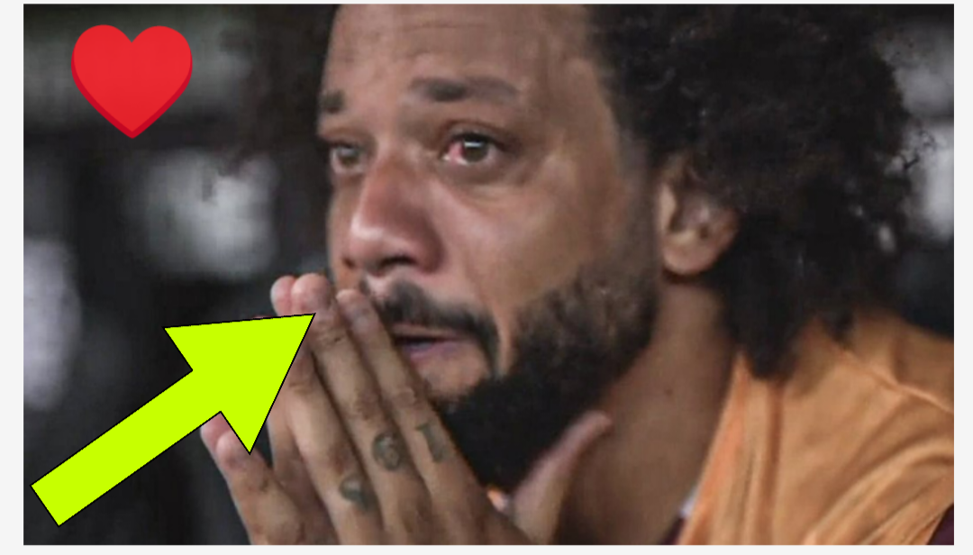 Marcelo in tears
