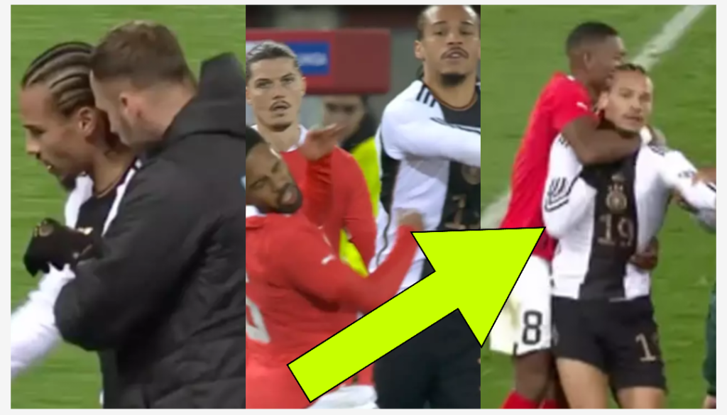 Leroy Sane 'loses his head' and gets sent off