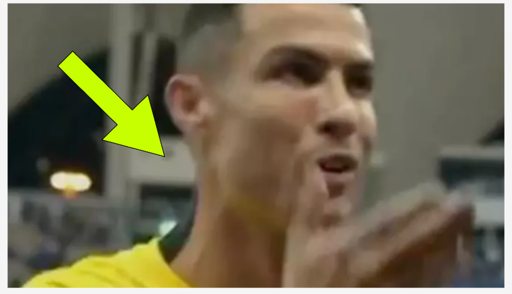 Cristiano Ronaldo had hilarious reaction after being taunted by Lionel Messi chants