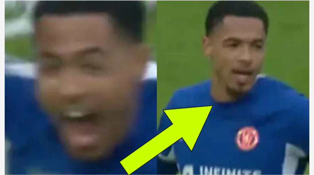 Levi Colwill stopped celebrating his Chelsea goal