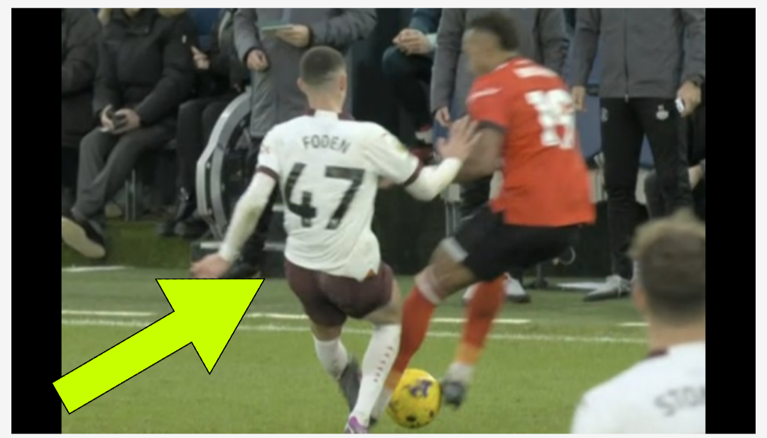 Gary Neville accuses Luton man who avoids red card of trying to ‘seriously harm’ Phil Foden for tackle on Phil Foden