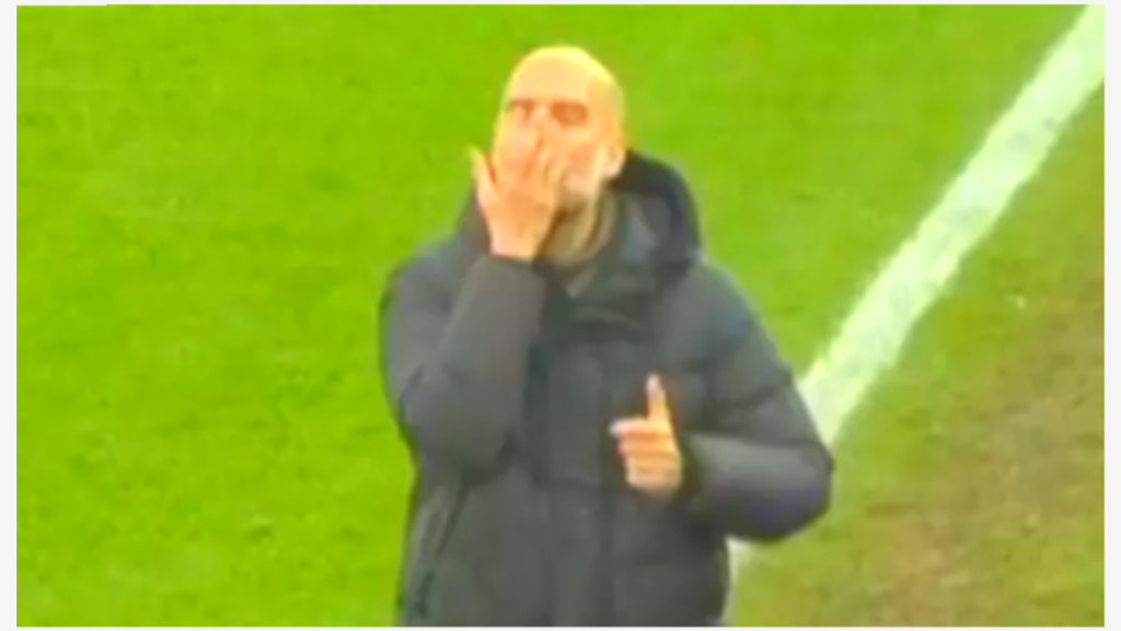 Pep Guardiola banned for two actions during Man City’s