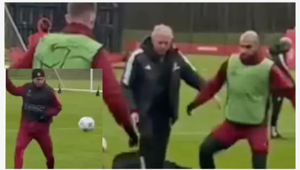 Man Utd fans concerned as damning training footage emerges ahead of Bayern Munich clash