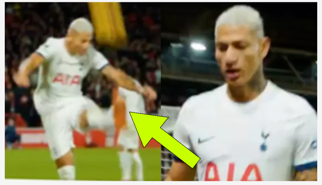 Richarlison hilariously ruins Dejan Kulusevski's celebration without knowing
